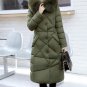 New Women\'s Clothing Full Warm Parka Jacket with a Real Raccoon Fur Thick MIEGOFCE