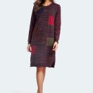 Long Sleeve Straight Women\'s Sweater Dress