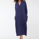 Royal Blue Straight Women\'s Maxi Dress