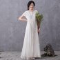 Summer Dresses Women 2016 Cotton Linen Casual Maxi Dress Vintage Plus Size Elegant Party Embroider