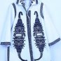 High Quality Winter Women Coats Warm Long Sleeve Luxury Embroidery Wool Outerwear