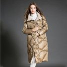 New Winter Jacket Women Long Sleeve Both Sizes Wear Coats Long Thick Hooded Loose Down Coat Warm Par
