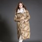 New Winter Jacket Women Long Sleeve Both Sizes Wear Coats Long Thick Hooded Loose Down Coat Warm Par
