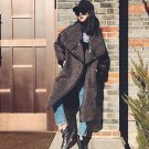 Autumn Winter New Patern 2017 Fashion Solid Color Turn-down Collar Long Sleeve Thick Loose Keep Warm