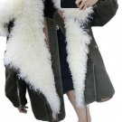 Winter Cotton Padded Fur Medium-long Parka Female Overcoat Fashion Loose Large Size Coat Women\'s Ja
