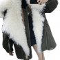 Winter Cotton Padded Fur Medium-long Parka Female Overcoat Fashion Loose Large Size Coat Women\'s Ja