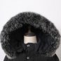 Plus Size X-long Style Winter Jackets Woman ,2017 New Fur Hooded Cool Black Gray Windproof Cotton Co