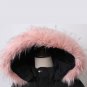Plus Size X-long Style Winter Jackets Woman ,2017 New Fur Hooded Cool Black Gray Windproof Cotton Co