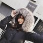 Plus Size X-long Style Winter Jackets Woman ,2017 New Fur Hooded Cool Black Gray Windproof Cotton Co