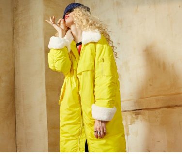 Winter New Solid Women Dowm Coats Fur Turn Dowm Collar Oversize Womens Outerwear Pockets Thick White