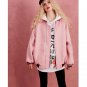 Boyfriend Women 2017 Winter 52.2% Wool Coats Womens Pluse Size Baceball Jackets with Letter Embroide