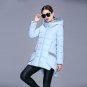 White Duck Down Women Winter Coat Knitted Stitching Women\'s Down Jacket,Manteau Femme,Plus Size 3XL