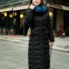 Women Clothing Long Down Jacket Women Slim Genuine Long Thick Warm Winter Coat Plus Size Ladies Wint