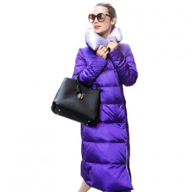 Women\'s Down Jacket Maxi Coats Thick Winter Down Wadded Jacket Female,Jaqueta Feminina,Parka Long U