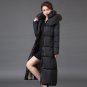 New Wadded Parka Thick Floral Jackets Women Winter Coat Jacket,Abrigos Mujer,Big Size Long Over Kne