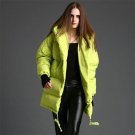 Oversized Coats Women\'s Down Jacket Thicken Down Coat Hooded Winter Jacket Women White Duck Down Ja