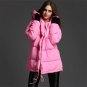 Oversized Coats Women\'s Down Jacket Thicken Down Coat Hooded Winter Jacket Women White Duck Down Ja