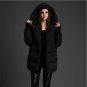 Oversized Coats Women\'s Down Jacket Thicken Down Coat Hooded Winter Jacket Women White Duck Down Ja