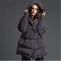 Oversized Coats Women\'s Down Jacket Thicken Down Coat Hooded Winter Jacket Women White Duck Down Ja