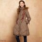 Women\'s Long Down Parka Coat With Fur Trim Hood Winter Warm Puffer 90% Duck Down Jacket With Fur Co