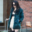 Fur Coat Women New Winter Fashion O-neck Ninth-sleeve Raccoon Real Fur Jacket Warm Fur Overcoat LH11