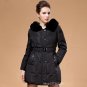 Parkas winter coat women 2017 plus size parka jacket thick warm slim duck down coat with fur hood wo