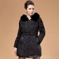 Parkas winter coat women 2017 plus size parka jacket thick warm slim duck down coat with fur hood wo