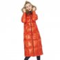 Nature Raccoon Fur Collar Hooded Down Coat 2017 New Women Winter Jacket Plus Size Slim Long Fashion