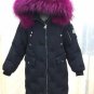 Winter Parkas Loose Korean Casual Big Real Raccoon Fur Collar Down Warm Jacket Female Long Thick Kne
