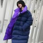 Thick Warm Cotton Coat For Women Winter Long Big Size Two Wear Women\'s Windbreaker Harajuku Casual 