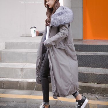Winter Jacket Women Down Coat 2017 Warm Parka Female Plus Big Size Long Jacket Quilted Coat With Fur