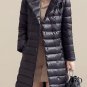 New Winter Hooded Long Down Jacket Womens Ultra Light White Duck Down Jackets Brands parka Coats