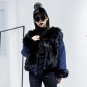 Winter New Pattern Fur Long Sleeve Short Type Loose Jacket Both Side Wear Coat Tide Woman YA882