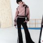 new winter high collar long sleeve solid color loose jacket women coat fashion tide JC62011S