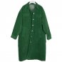 Winter Retro Button Corduroy Jacket Thickening Long Type Keep Warm Loose Coat Woman Fashion Cotton-p