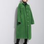 Winter Retro Button Corduroy Jacket Thickening Long Type Keep Warm Loose Coat Woman Fashion Cotton-p