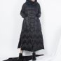 new autumn winter hooded long sleeve solid color black loose long warm coat women jacket fashion tid