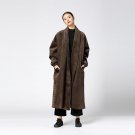Autumn Winter Fashion New Long Type Jacket Retro Back Single-breasted Overlength Loose Coat Personal