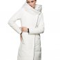 Winter Trendy New Tide Hooded High Collar Keep Warm Loose Coat Solid Color Big Size Jacket Women 4 C