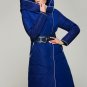 Winter Trendy New Tide Hooded High Collar Keep Warm Loose Coat Solid Color Big Size Jacket Women 4 C