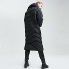 Winter Big Size Fashion New Pattern Long Type Loose Coat Keep Warm Solid Color Zipper Jacket Women Y