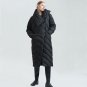 Winter Big Size Fashion New Pattern Long Type Loose Coat Keep Warm Solid Color Zipper Jacket Women Y