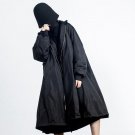 Autumn Winter Fashion Cotton Clothing Loose Coat Thick Style Big Size Solid Color Windbreaker Tide W