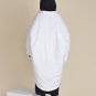 Winter New Fashion Balck White Keep Warm Loose Big Size Jacket Irregular Hem Bat Type Cotton Clothin