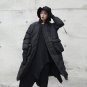 Winter Fashion New Cotton-padded Clothes Loose Long Type Jacket Woman Big Pocket Keep Warm Coat Wome