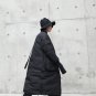 Winter Fashion New Cotton-padded Clothes Loose Long Type Jacket Woman Big Pocket Keep Warm Coat Wome