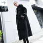 new autumn winter lapel long sleeve solid color camel loose long warm jacket women coat fashion tide