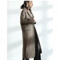 new autumn winter solid color coffee long sleeve lapel woolen loose big size coat women fashion tide