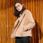 Woollen Coat Winter Women Straight Casual Basis Short Warmth Turn Down Collar Woolen Jacket Female