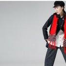 Winter Woolen Coats Women New Turn-Down Collar Double Breasted Fashion Warm Coat BF Style Black Coat